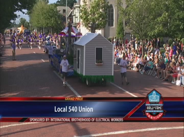 Thumbnail image for 2016 Pro Football Hall of Fame Enshrinement Festival: The Canton Repository Grand Parade