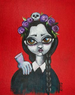 The Art Sherpa: Wednesday Addams