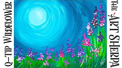 Thumbnail image for The Art Sherpa: How to paint Acrylic Wildflowers easy with Q-tips