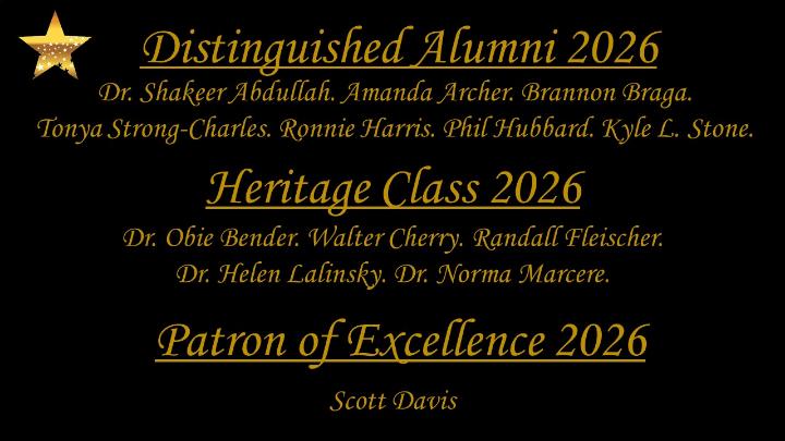Thumbnail image for Canton McKinley Hall of Distinguished Alumni (September 3, 2026)